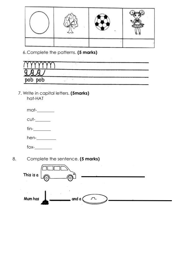 PP2 English Activities End of Term 2 Examination 2024 - 2872