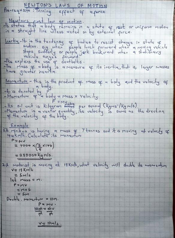 Form-3-KCSE-Physics-Notes-on-Newton-s-Laws-Of-Motion_16092_0.jpg