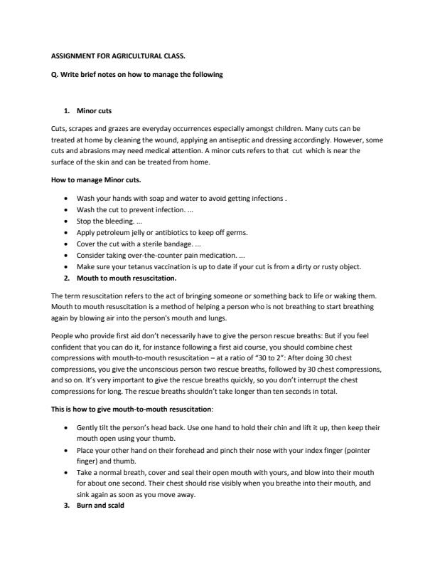 Write-brief-notes-on-how-to-manage-the-following-i-Minor-cuts-ii-Mouth-to-mouth-resuscitation-iii-Burn-and-scald_12347_0.jpg